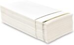 100 Gold Trim Lined Guest Napkins Elegant Dinner Hand Napkin Towel for Holiday Bathroom Wedding Birthday Party Bridal Baby Shower