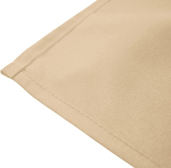 Cloth Dinner Napkin Bulk, Set of 12, 20 X 20 Inches Washable Reusable Sandalwood Table Napkins with Hemmed Edge for Wedding, Party, Hotel, Restaurant