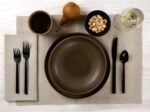 Natural Linen Napkins Set of 4-100% Pure Linen Cloth Washable Dinner Napkins 20 x 20 Inch for Summer - Fete