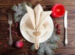 Flax Linen Napkins Set of 12 – Hemstitched Dinner Cloth Napkins, Washable and Reusable Natural Flax Napkins for Dining, Parties, Weddings, Holiday & Everyday Use – 18x18 Inch Natural Color